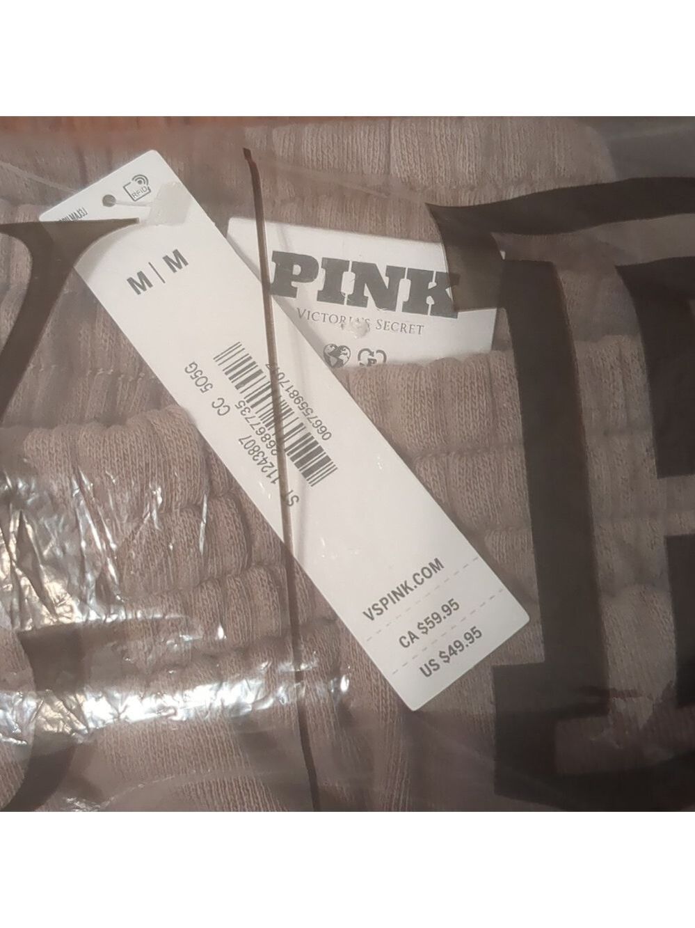 New Victoria secret PINK Ivy Fleece Slim Sweatpants medium - Picture 5 of 5